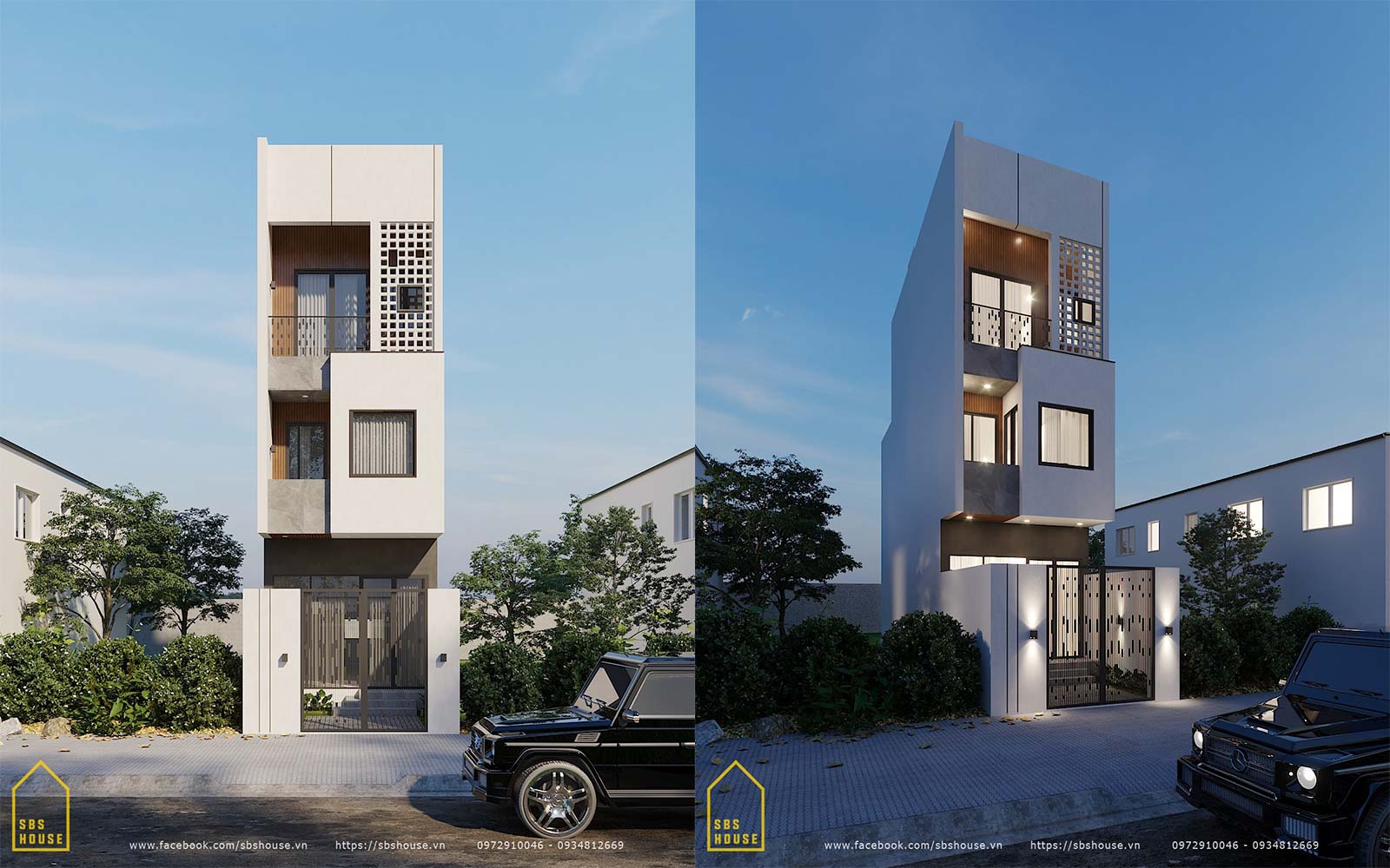 Thiết kế nhà đẹp Bến Tre 【 SBS HOUSE 】Phí thiết kế chỉ từ 100/m2
