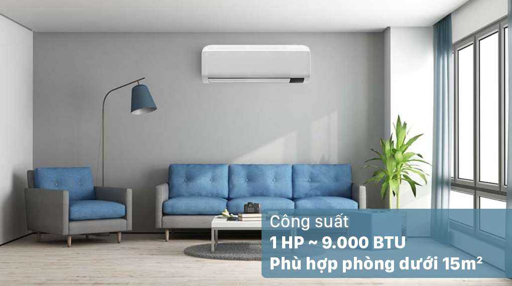 Máy lạnh Samsung Wind-Free Inverter 1 HP AR10TYGCDWKNSV - Công suất 1 HP