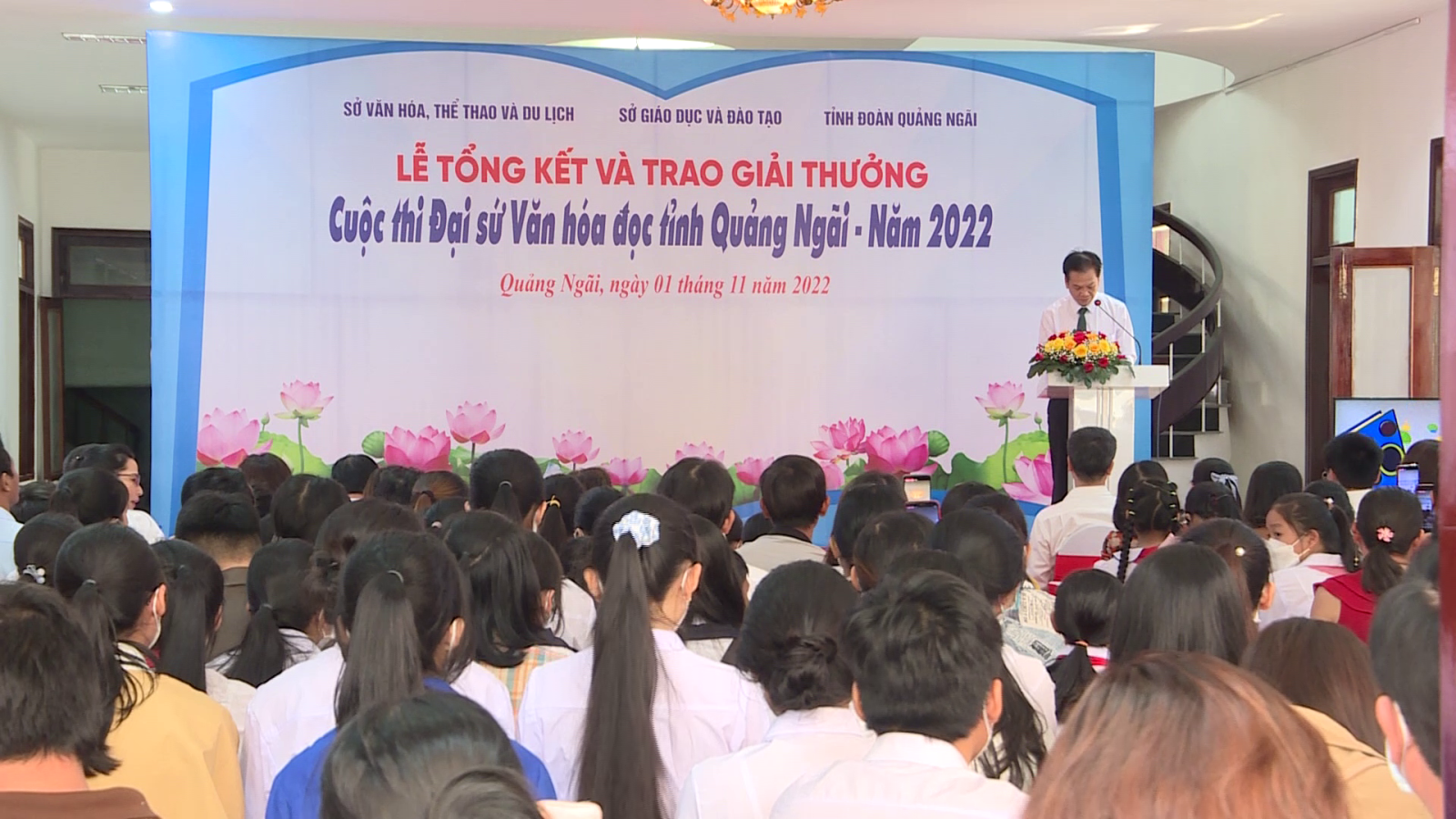 Trao giải cuộc thi đại sứ văn hóa đọc tỉnh Quảng Ngãi năm 2022