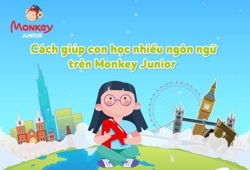 phương pháp học trên Monkey Junior 