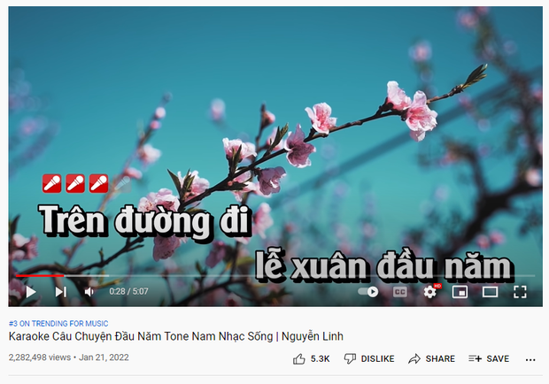 Tết đến là y như rằng các bản nhạc karaoke xâm chiếm top trending, ca khúc nào đang được dân tình hát nhiều nhất năm nay? - Ảnh 2.