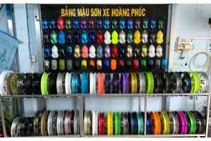 bảng màu sơn xe máy phổ thông