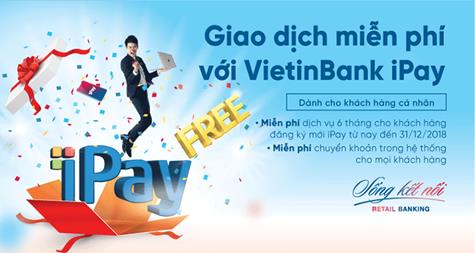 Vietinbank nâng cấp chuyển tiền ipay