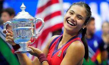 Raducanu vô địch đơn nữ US Open 2021 mà không thua một set nào.