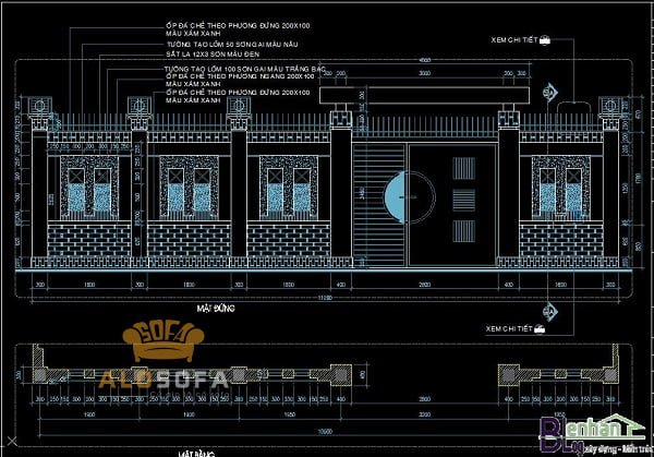 10-ban-ve-cong-nha-dep-nhat-2019-khong-the-bo-qua-4 10 Bản vẽ cổng nhà đẹp nhất 2019 không thể bỏ qua Kiến thức xây dựng 