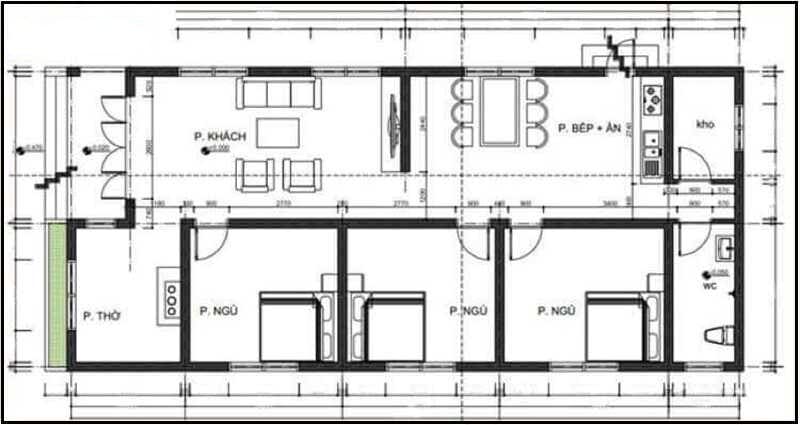 10 mẫu nhà cấp 4 kiểu pháp đẹp hút hồn