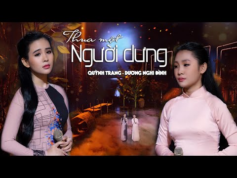 Thua Một Người Dưng - Quỳnh Trang & Dương Nghi Đình (Official MV) - YouTube