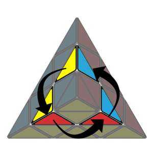 Hướng dẫn cách giải Rubik tam giác (Pyraminx) cho người mới