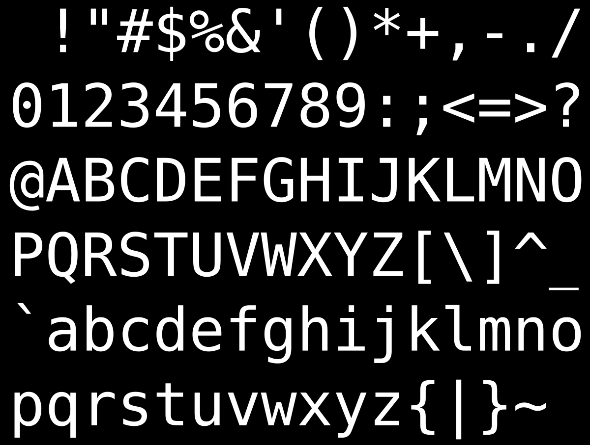 ASCII – Wikipedia tiếng Việt