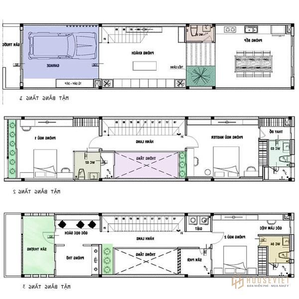 Mẫu thiết kế nhà nhỏ đẹp 30m2 3 tầng tiện nghi và sang trọng T07/2022