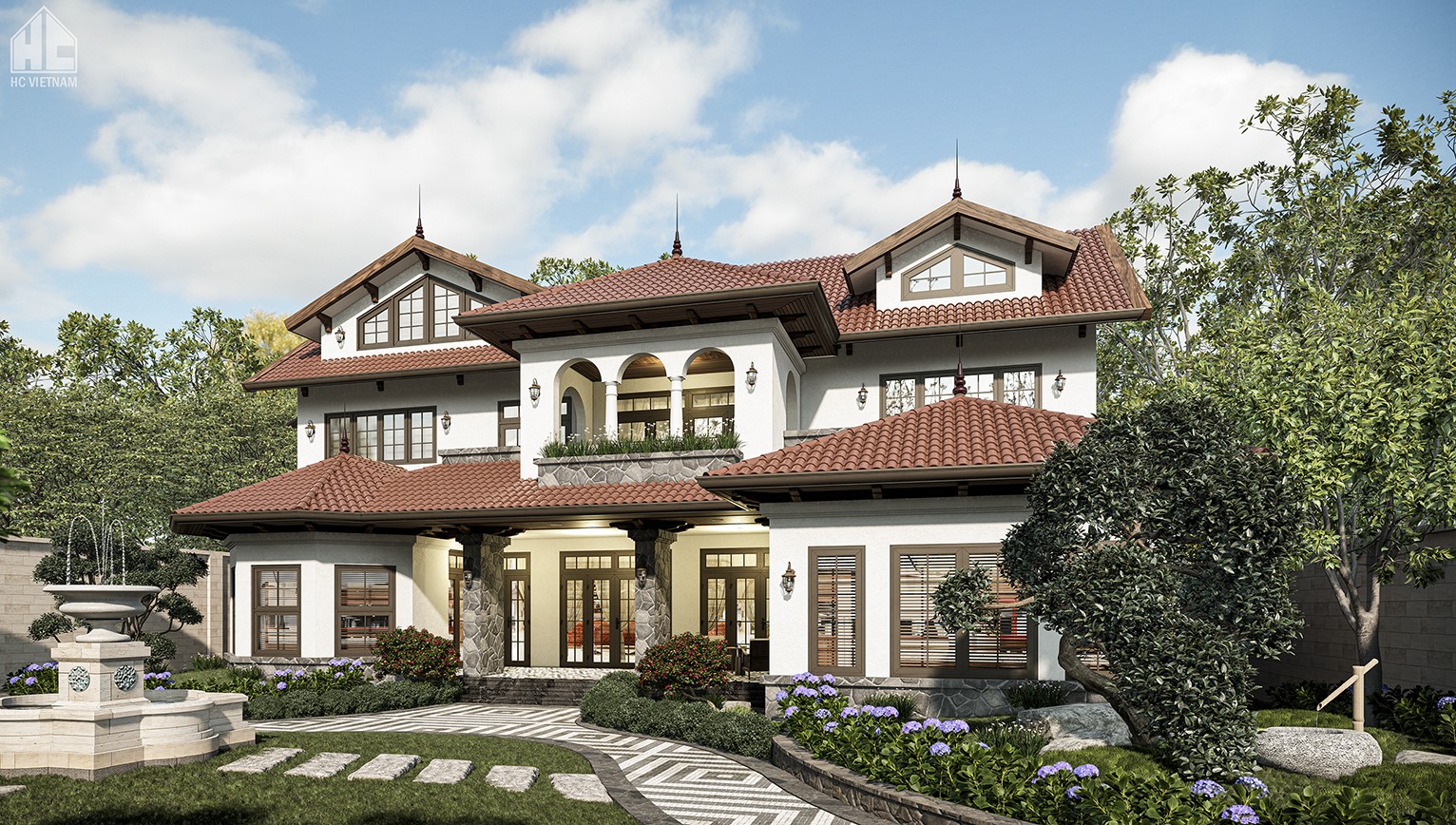 Thiết kế nhà đẹp tại Thái Nguyên - Công ty kiên trúc HC