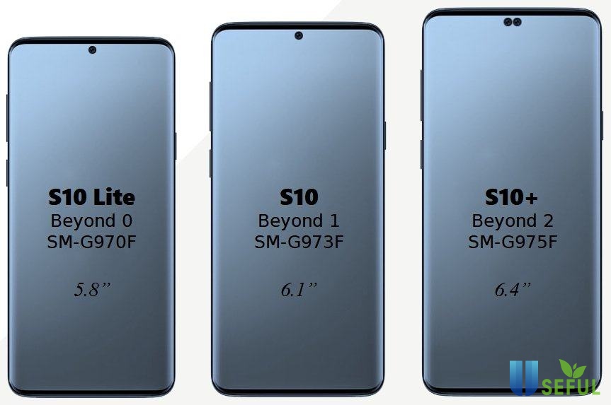 Samsung S10 với 3 phiên bản