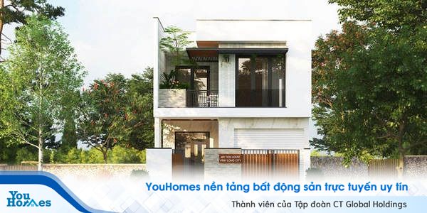 mẫu nhà mặt tiền 7m 2 tầng