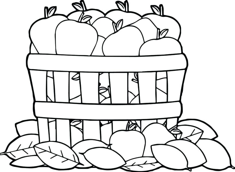 Imagen para colorear de la bandeja de cinco frutas en la festividad del Tet para que los niños la muestren