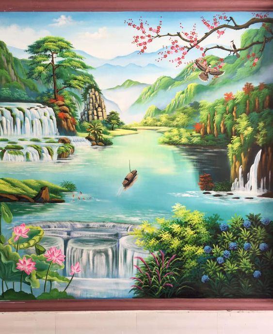 Tranh vẽ phong cảnh Hà Nội