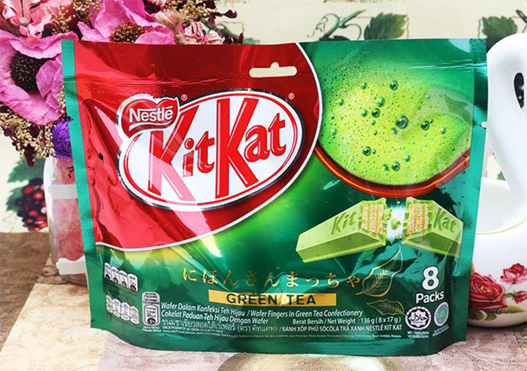 KitKat Trà Xanh (KitKat Green Tea Sponge)