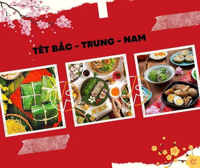 Sự khác nhau giữa tết 3 miền Bắc - Trung - Nam