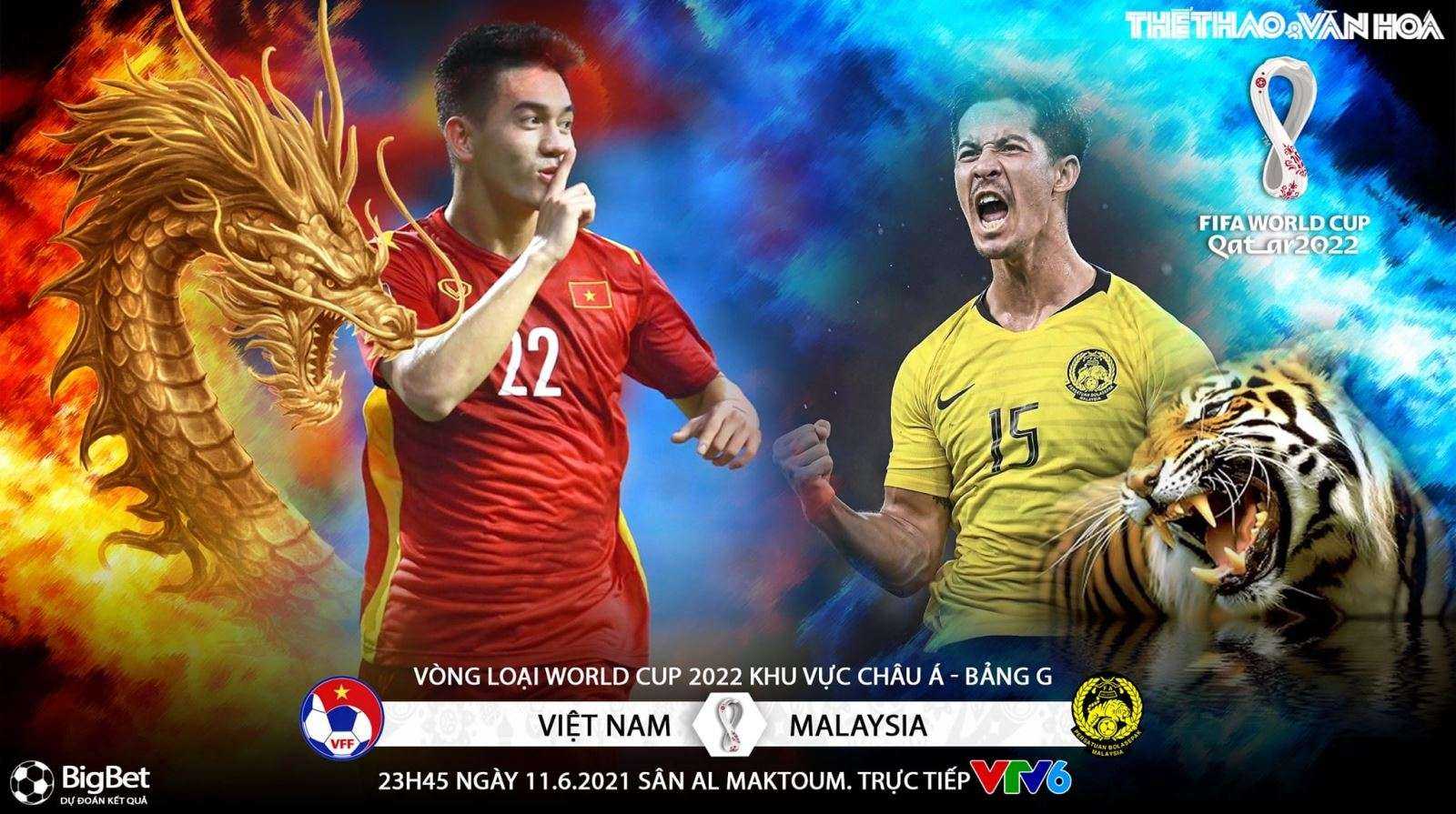 Lịch thi đấu bóng đá Việt Nam vs Malaysia hôm nay. Lịch vòng loại World Cup 2022