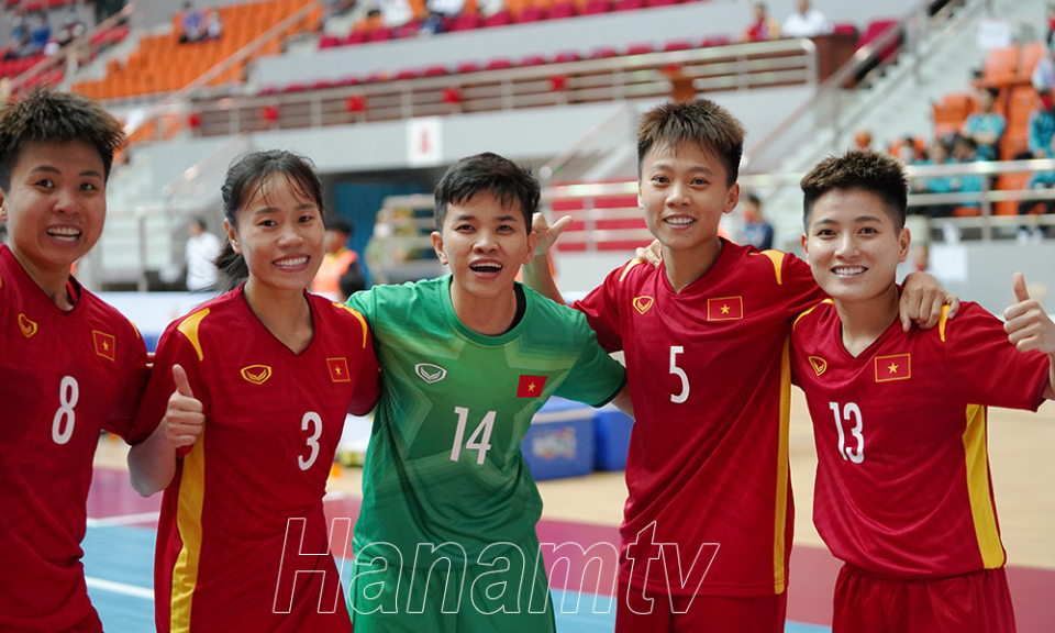 Đánh bại Malaysia, ĐT Việt Nam dẫn đầu bảng xếp hạng futsal nữ SEA Games 31