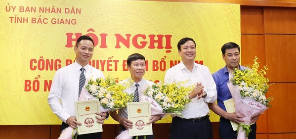 Đồng chí Trương Quang Hải được bổ nhiệm GĐ Sở VHTTDL Bắc Giang