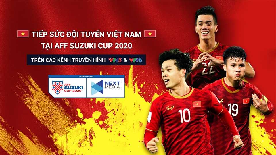 Khán giả có thể theo dõi tuyển Việt Nam thi đấu tại AFF Cup 2020 trên kênh sóng VTV5 và VTV6