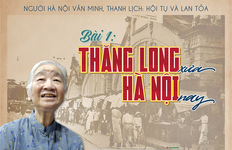 Người Hà Nội văn minh, thanh lịch: Hội tụ và lan tỏa - Bài 1: Thăng Long xưa- Hà Nội nay