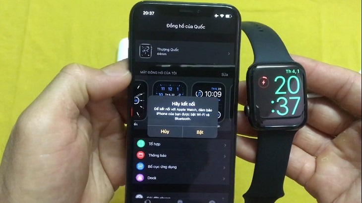 Kết nối chiếc đồng hồ thông minh với điện thoại của mình