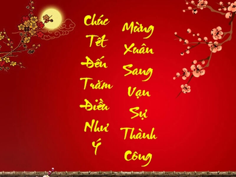 Câu đối Tết hay