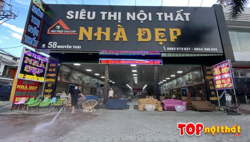 Cửa hàng Nội thất NHÀ ĐẸP Số 58 Nguyễn Trãi - TP. Vinh - Nghệ An