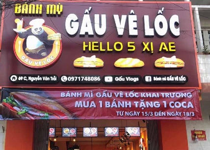 đặt tên quán bánh mì