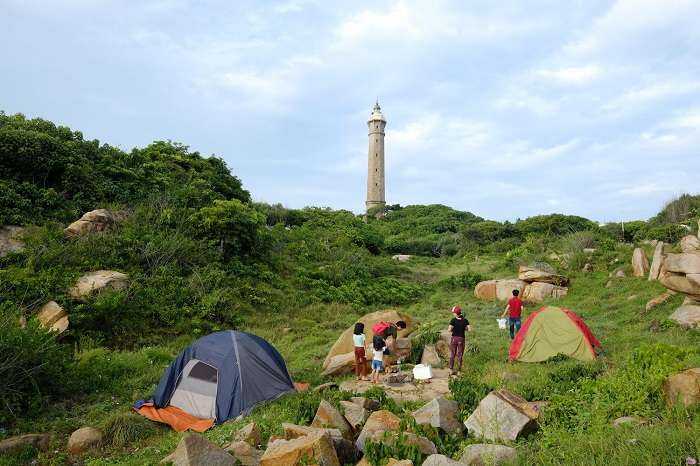 Hải Đăng Kê Gà - Địa điểm cắm trại ở Phan Thiết