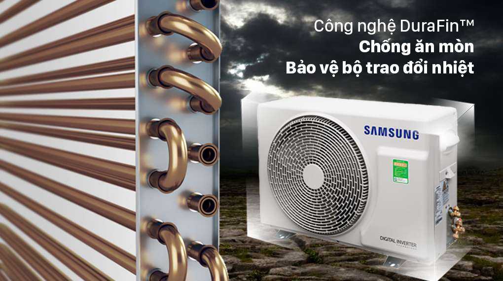 Máy lạnh Samsung Wind-Free Inverter 1.5 HP AR13TYGCDWKNSV - Công nghệ chống ăn mòn DuraFin™