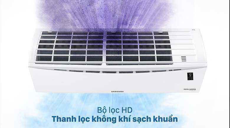 Máy lạnh Samsung Inverter 1 HP AR09TYHQASINSV - Bộ lọc HD