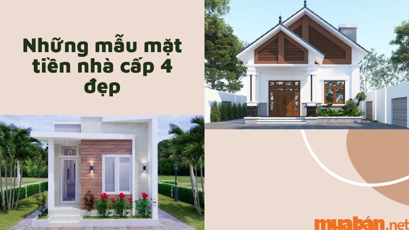 Những Mẫu Mặt Tiền Nhà Cấp 4 đẹp Mới Nhất 2023