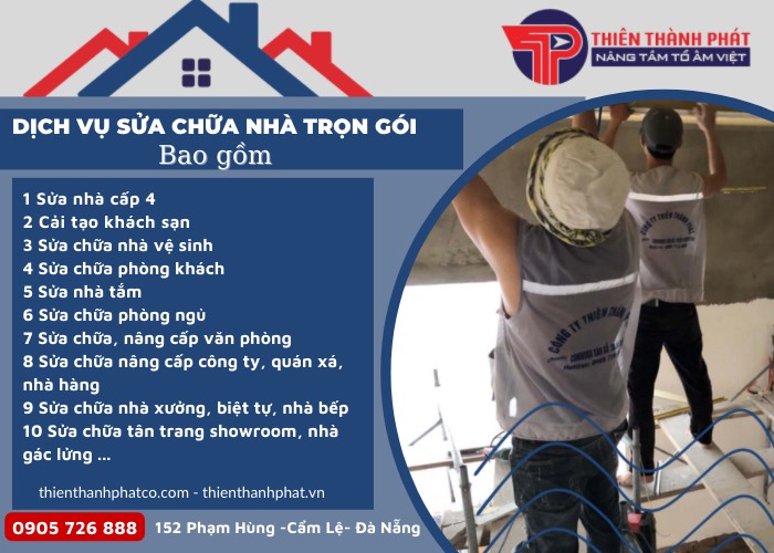 Sửa nhà cũng cần phải theo quy trình nhất định để có chất lượng tốt