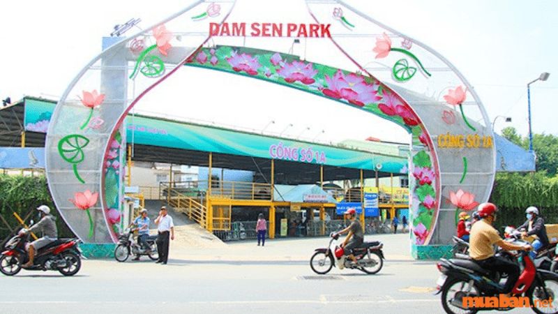 Đầm Sen là địa điểm chơi tết ở Sài Gòn của nhiều gia đình