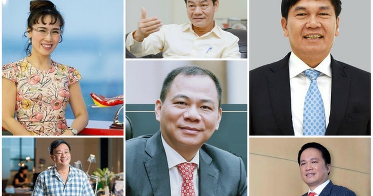 Bảng xếp hạng Forbes 2021: Việt Nam có thêm 2 tỷ phú USD