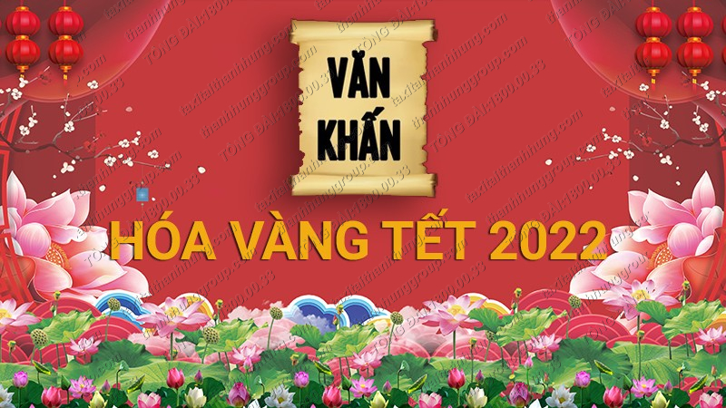 Văn khấn hóa vàng Tết Quý Mão 2023