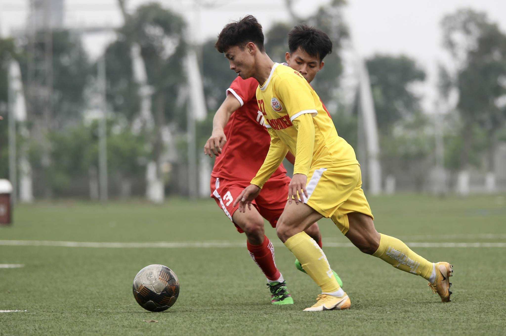 VCK giải U.19 quốc gia 2022, Bình Định 2-4 SLNA: Xứ Nghệ giúp HAGL vào tứ kết - ảnh 4
