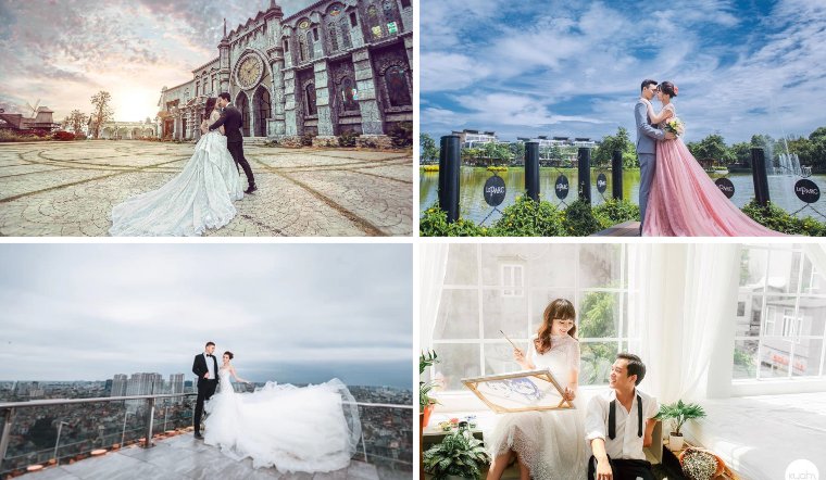 20 địa điểm chụp ảnh cưới đẹp nhất ở Hà Nội
