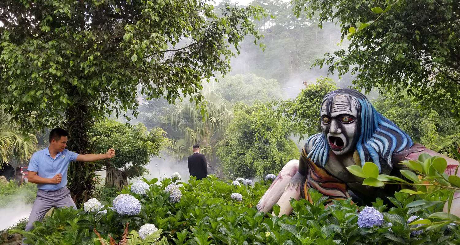 Khu du lịch Quỷ Núi ở Lâm Đồng gây tranh cãi vì nhiều tượng quái dị - ảnh 2