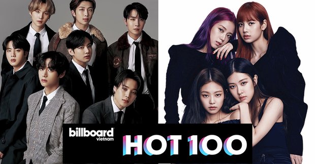 Độ nổi tiếng của idol Kpop qua BXH Billboard Vietnam Hot 100 đầu tiên: BLACKPINK có fan hùng hậu tại Việt Nam nhưng hạng vẫn kém xa BTS?