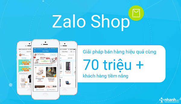 Ứng dụng bán hàng online Zalo