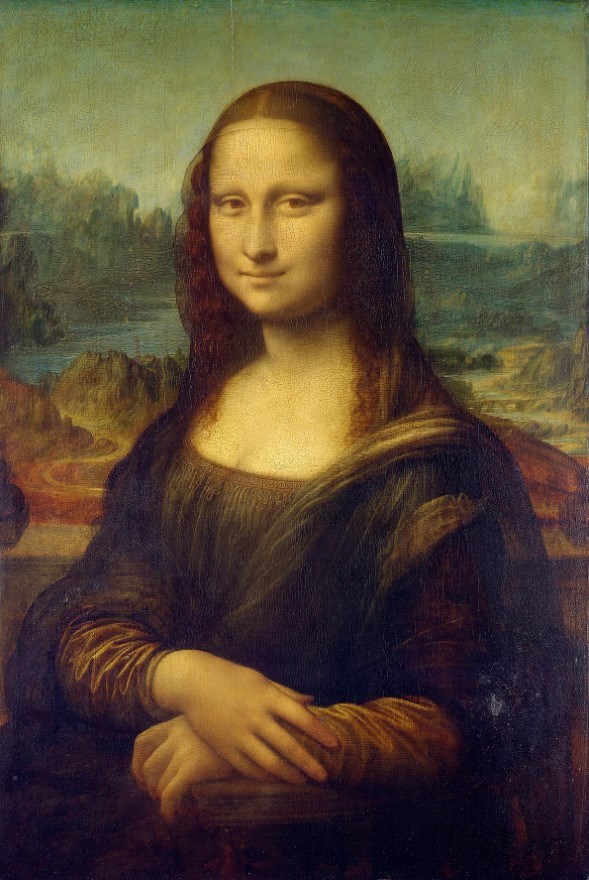 Bức tranh nàng ‘Mona Lisa’. Ảnh: CNN.