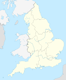 Hệ thống giải bóng đá Anh trên bản đồ Anh