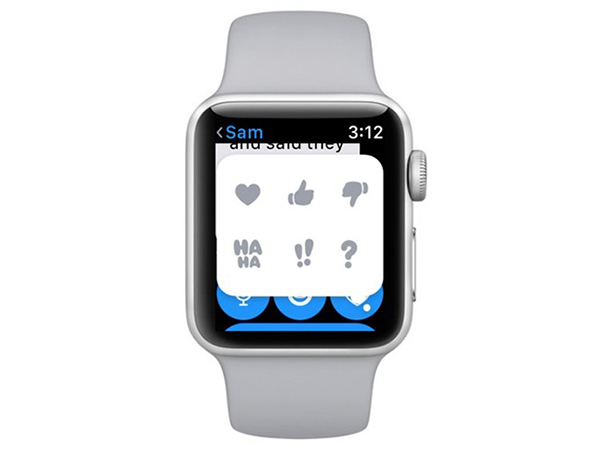 Gửi tin nhắn nhanh thông qua Apple Watch giống như trên iPhone