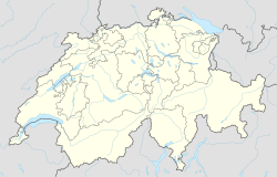 ETH Zürich trên bản đồ Thụy Sĩ