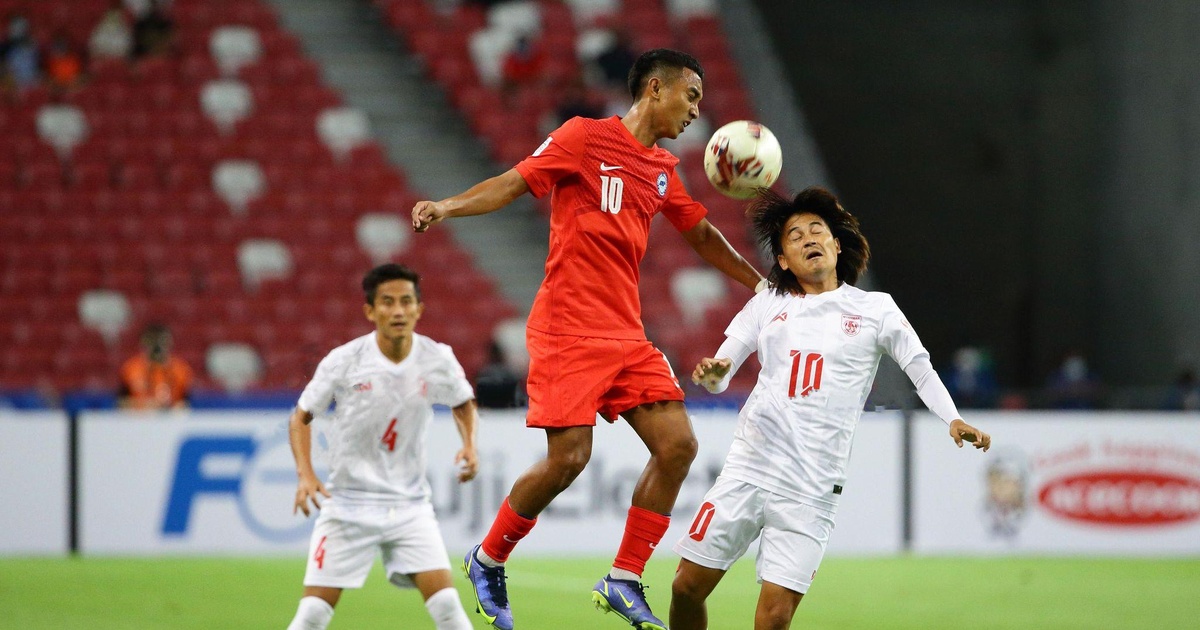 Bảng xếp hạng AFF Cup 2020: Singapore xếp trên Thái Lan