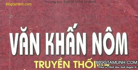 Văn khấn nôm truyền thống – Thượng tọa Thích Viên Thành