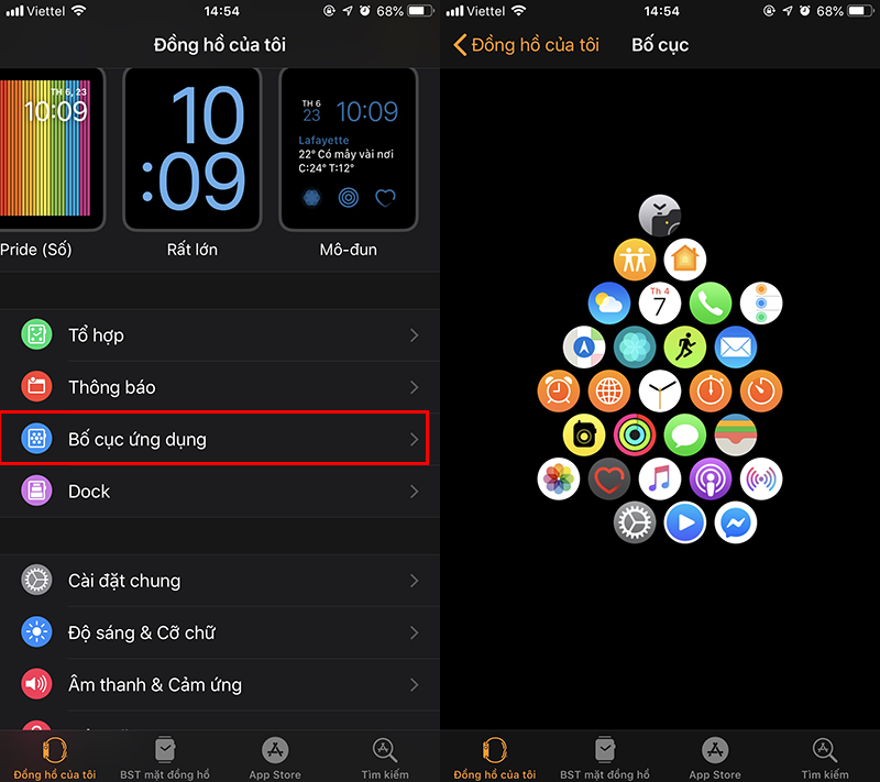 Sắp xếp các ứng dụng Apple Watch để dễ dàng tìm kiếm hơn